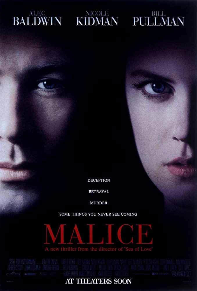 ดูหนังออนไลน์ Malice (1993) มาลิส ร้อนผู้หญิง ร้ายผู้ชาย