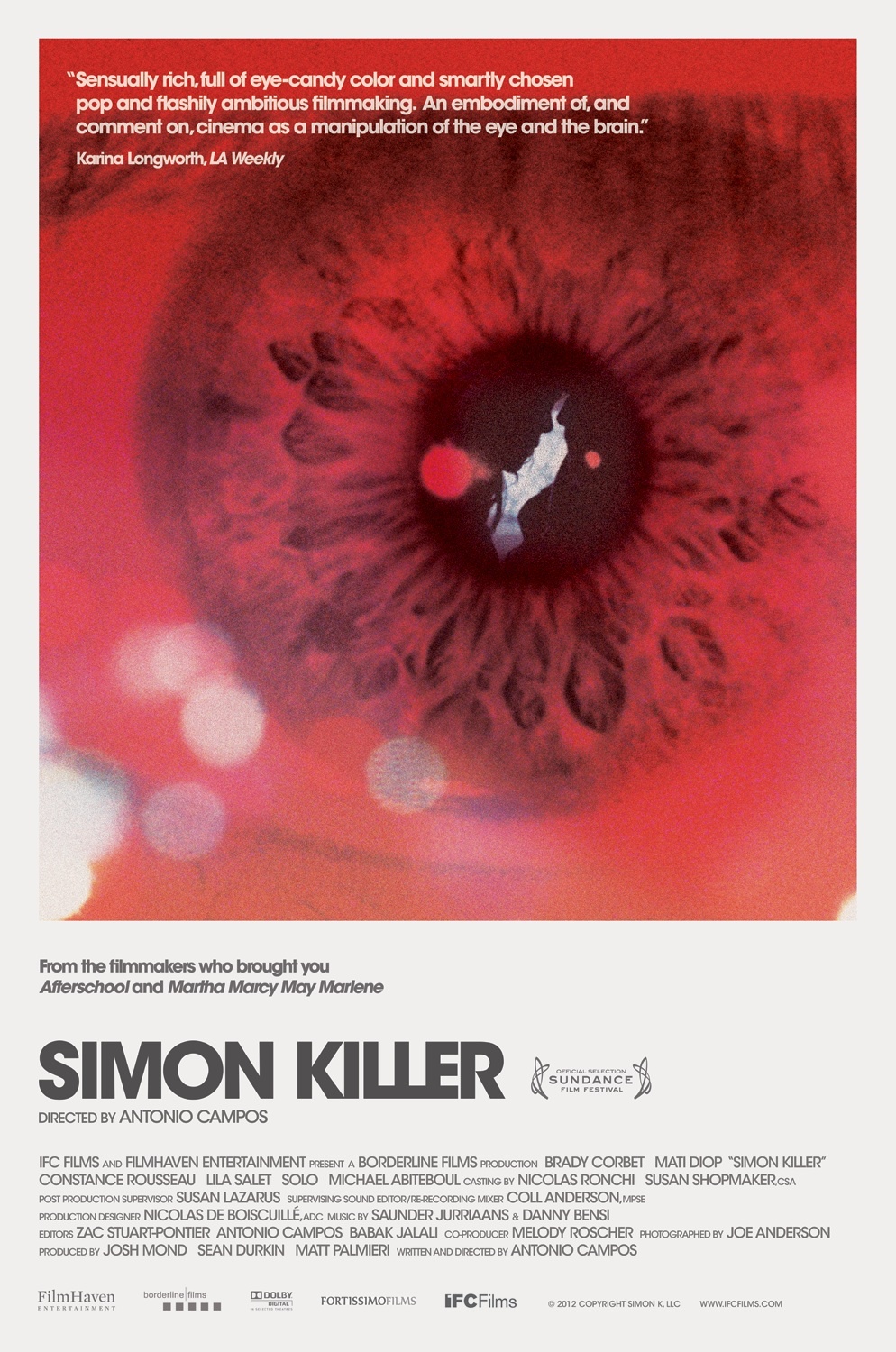 ดูหนังออนไลน์ฟรี Simon Killer (2012)