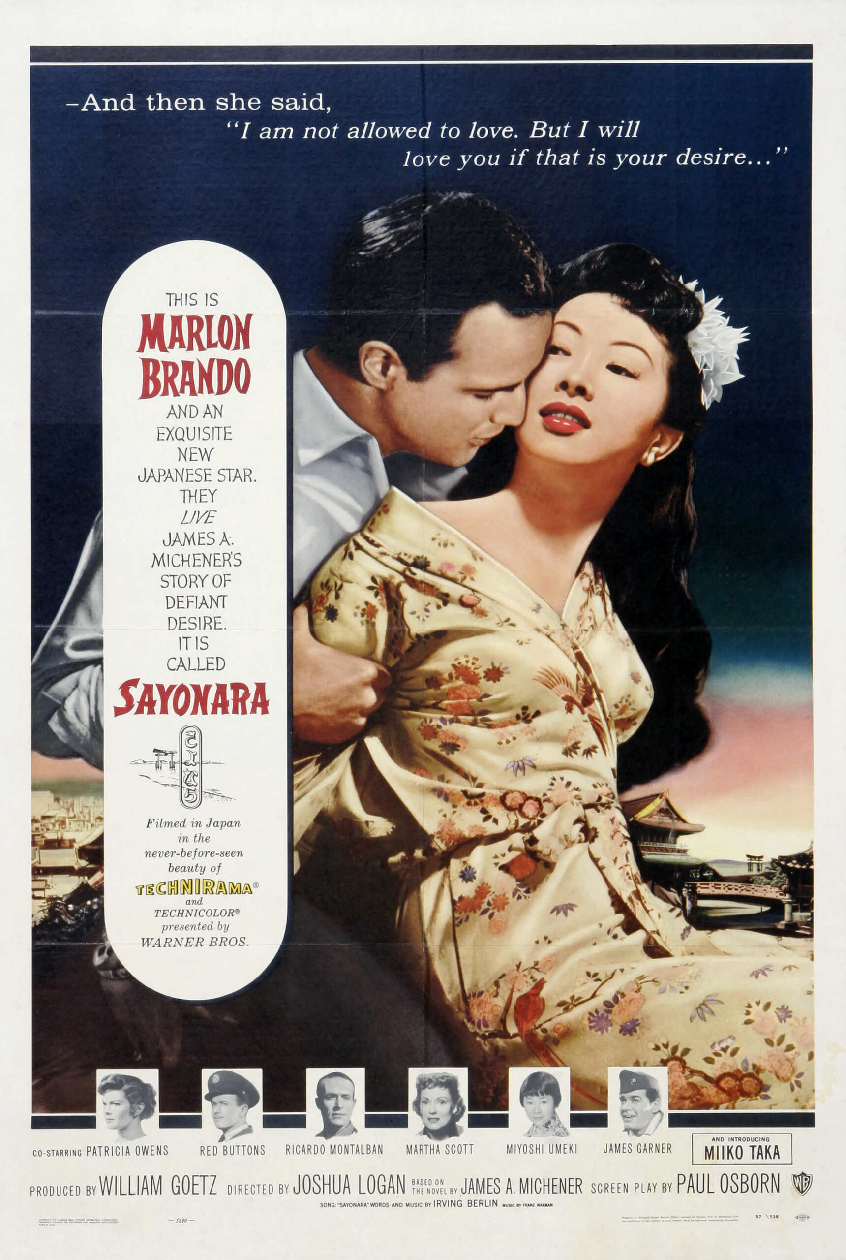 ดูหนังออนไลน์ฟรี Sayonara (1957) ซาโยนาระ