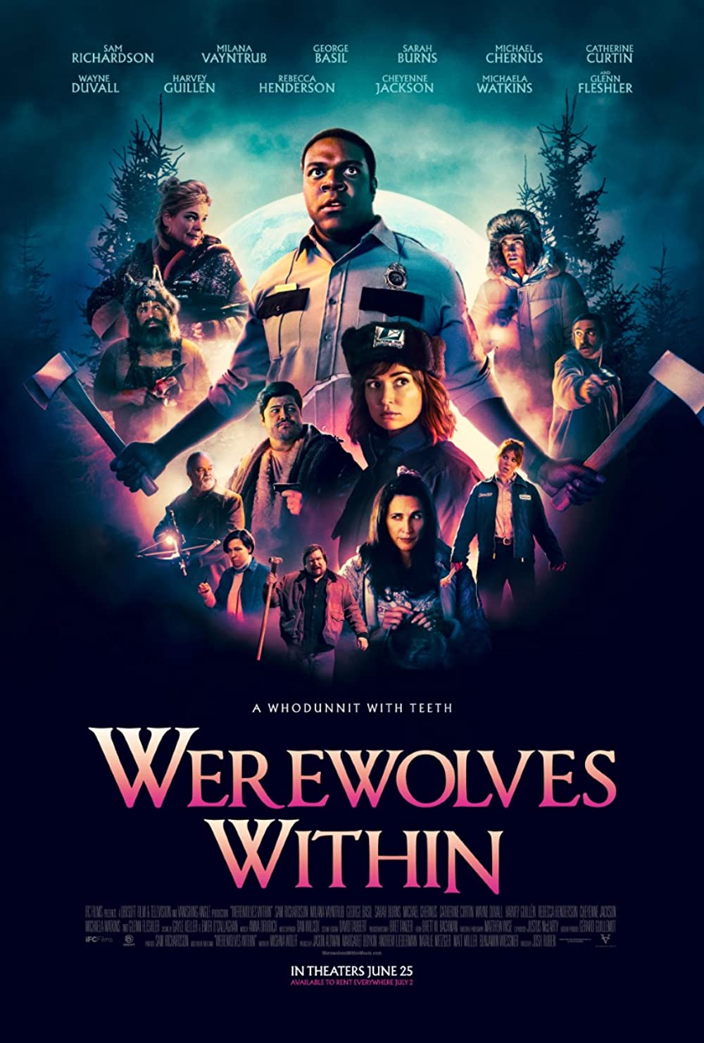 ดูหนังออนไลน์ฟรี Werewolves Within (2021)  คืนหอนคนป่วน [ซับไทย]